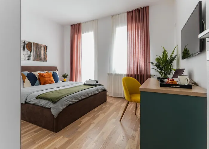 Lägenhet Amalia - Quiet 1br With Parking & Wi-fi Bukarest